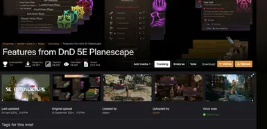 Features from DnD 5E Planescape_CHS