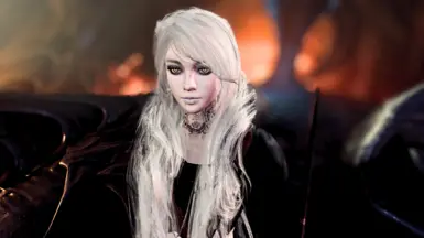 Aurora with lots of hair
