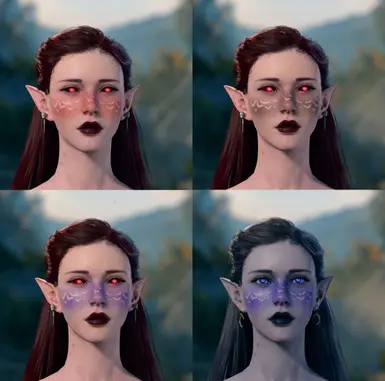 Examples of the Blush Tattoo