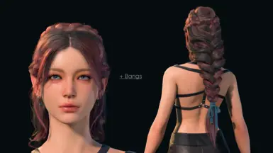 Hair_06_B + Bangs