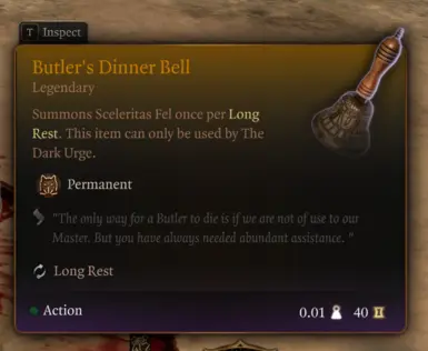 Use this item to summon Sceleritas