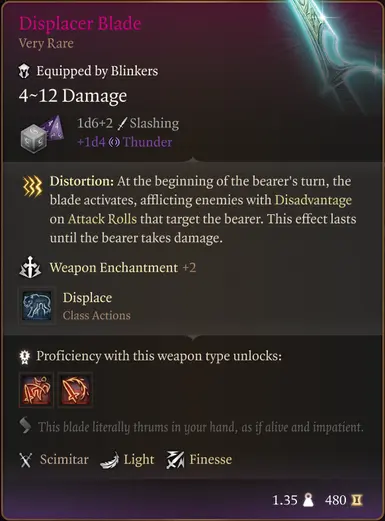 Blade Info