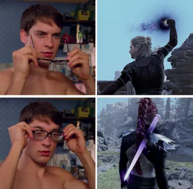 More Visible Shadow Blade