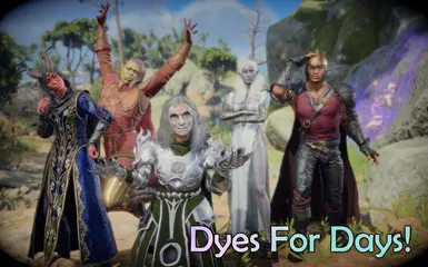 LTR: Wizard Wonder, Blushing Dawn, Night Forest, Sunwalker, Heroic Dancer