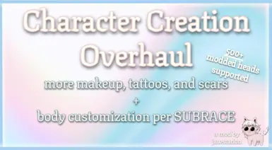 Character Creation Overhaul