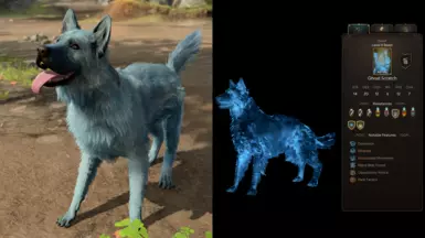 This is still a work in progress. Scratch loses his ghostly VFX in cutscenes.