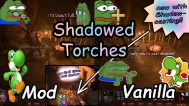 Shadowed Torches (now with Shadowcasting)