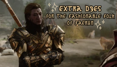 Extra Dyes for the Fashionable Folk of Faerun