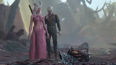all of the vanilla pink dyes are so strange, you have no idea how much i've longed for a TRUE PINK like barbie pink! thank you so much!!! (dye used: pretty in pink) (dress: lokelani's lavish livery)