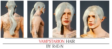 The heads used for male hair showcase are by zip , search Zip on nexus to find the head mod <3