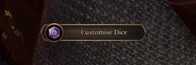 Bigger Customise Dice Button
