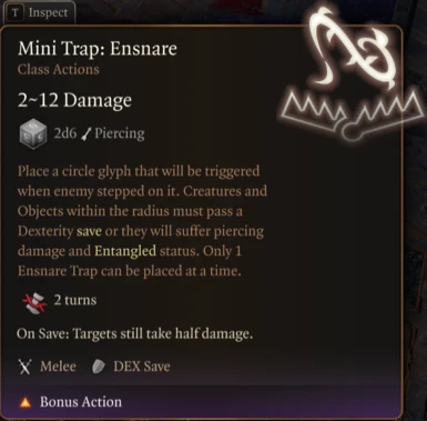 Mini Trap: Ensnare