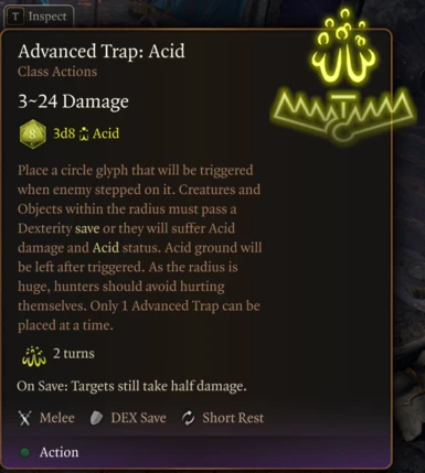 Advanced Trap: Acid