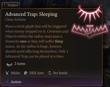 Advanced Trap: Sleeping
