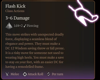 1.9 flash kick ability