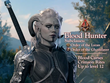 Blood Hunter Class - Lycan and Ghostslayer Subclasses