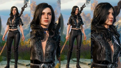Mage Top Recolors - TW3 Yennefer Edition