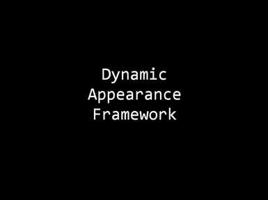 Dynamic Appearance Framework