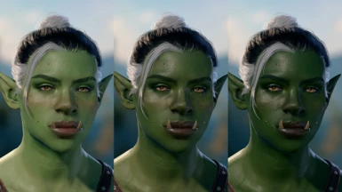 Green skin 1, 2 and 3