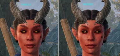 Comparison - Tiefling Female - Head 3