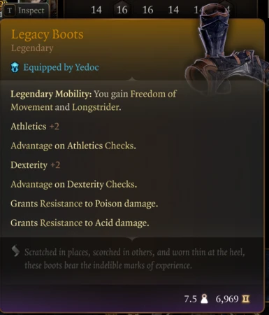 Fully Upgraded Boots