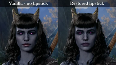 Restored lipstick (patch 8 only)