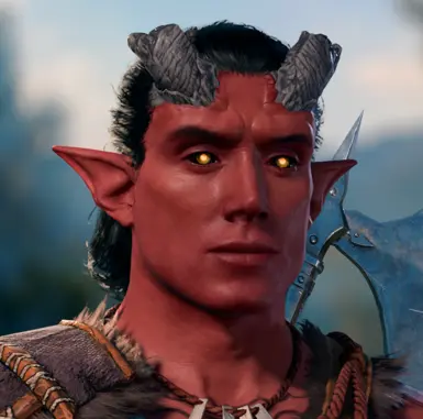 Male Strong Tiefling