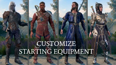 Equipment.txt -  A Simple Guide to Customizing PCs and Companions' Starting Equipment
