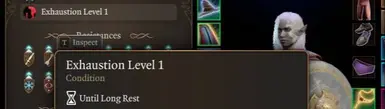 Resources regenerate over time. Exhaustion after combat (7 levels) FR