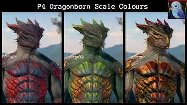 P4 Dragonborn Scale Colours