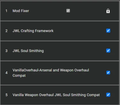 Load Order When Using JWL Crafting