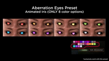 AberrationEyes (they animate - check the video tab!)