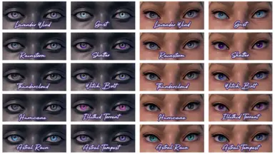 Stormy Skies-White Sclera: Tiefs &amp; Humanlikes