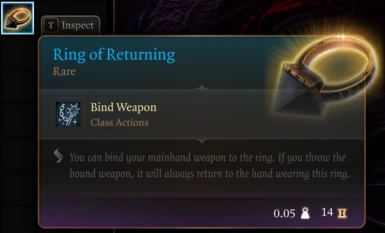 Rings of (The Return of the Thrown) at Baldur's Gate 3 Nexus - Mods and community