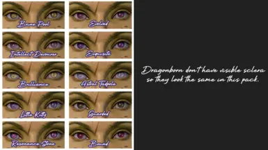White Sclera Gith