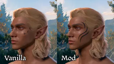 Vanilla and Replacer Tattoo