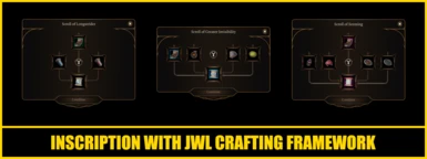 Inscription with JWL Crafting Framework