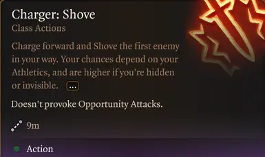  No Bonus Action needed!