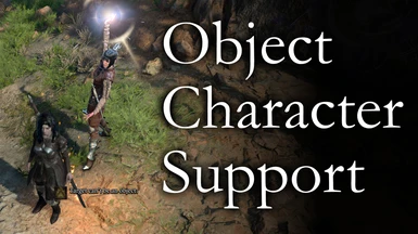 Object Character Support