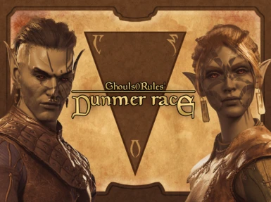 The Dunmer - Playable Dark Elf Race