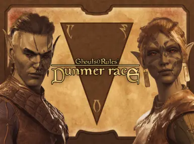 The Dunmer - Playable Dark Elf Race