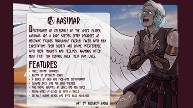 Whispers of the Divine - Aasimar Race