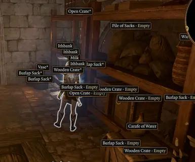 Empty Containers - Game Default