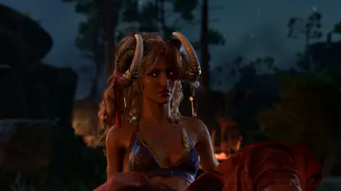 'demetra' face for my durge, ilinar <3