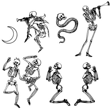 Ketheric Skeletons, roughly in same pattern as original