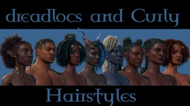 more dreadlocs and curly hairstyles