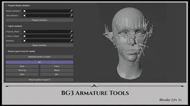 BG3 Armature Tools for Blender