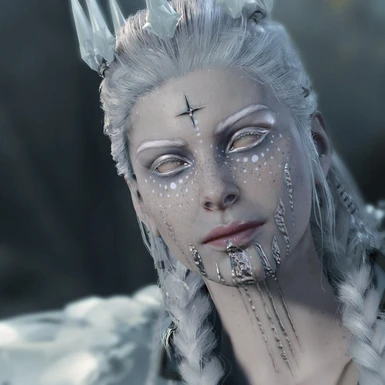 Aasimar scars and makeup