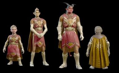 All body types for armour supported