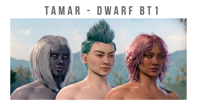 TAMAR - dwarves. body type 1